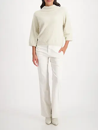 MONARI | Nom du produit: Pull
Marque: MONARI
Couleur: beige
Catégories: Mode,Femme

Longueur des manches: Manches 3/4
Encolure: Col en V
Matière: Tricot,Lurex,Polyester / Polyamide
Motif: Uni
Coupe (vêtements d'extérieur): Ample
Style: Glamour
Détails: Effet | 